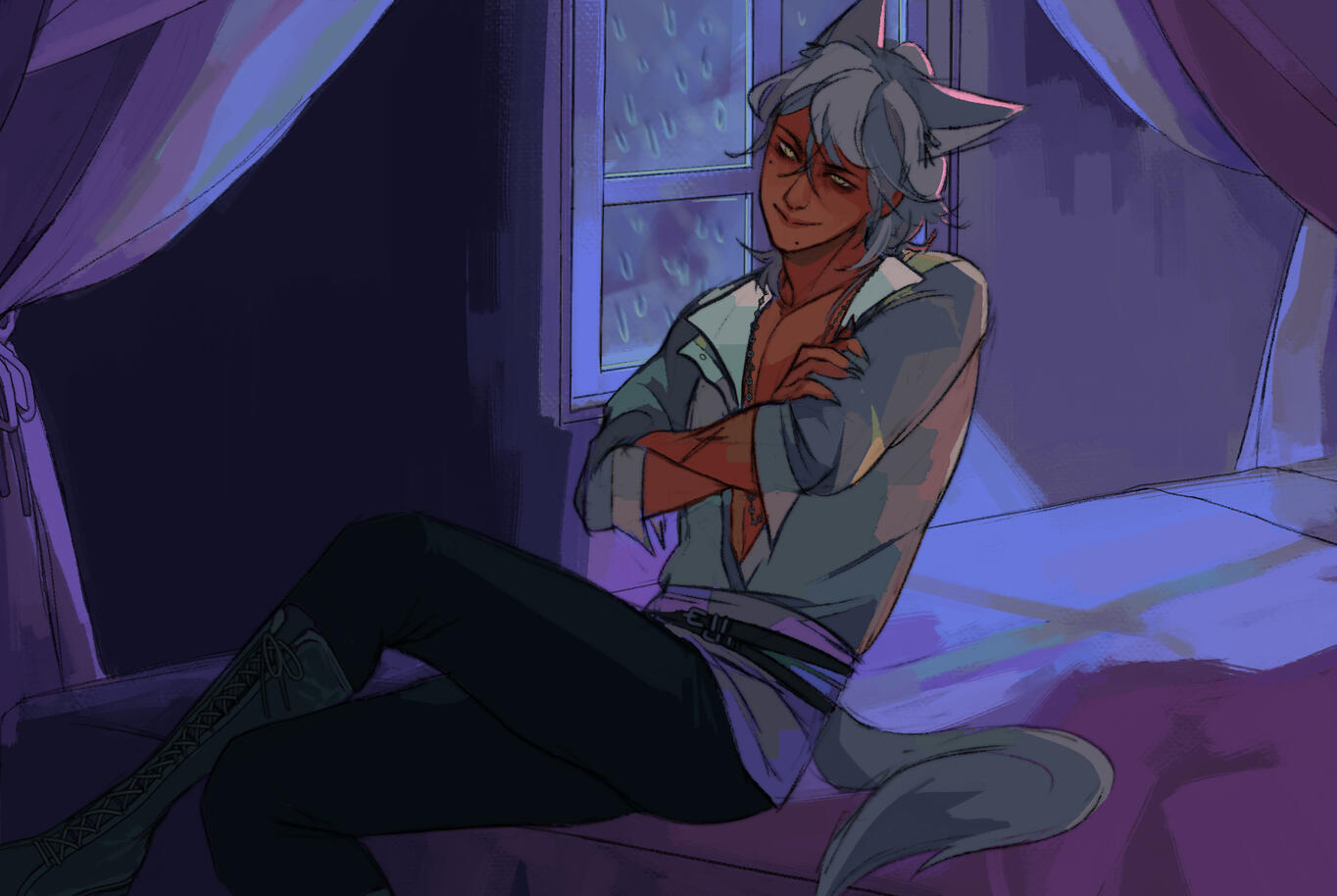 Wolf from Little Red Hunts the Wolf